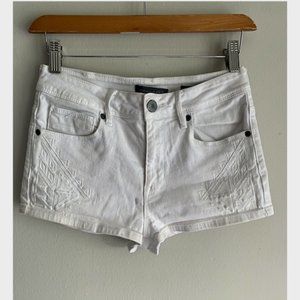 Kendall and Kylie White Jean Short